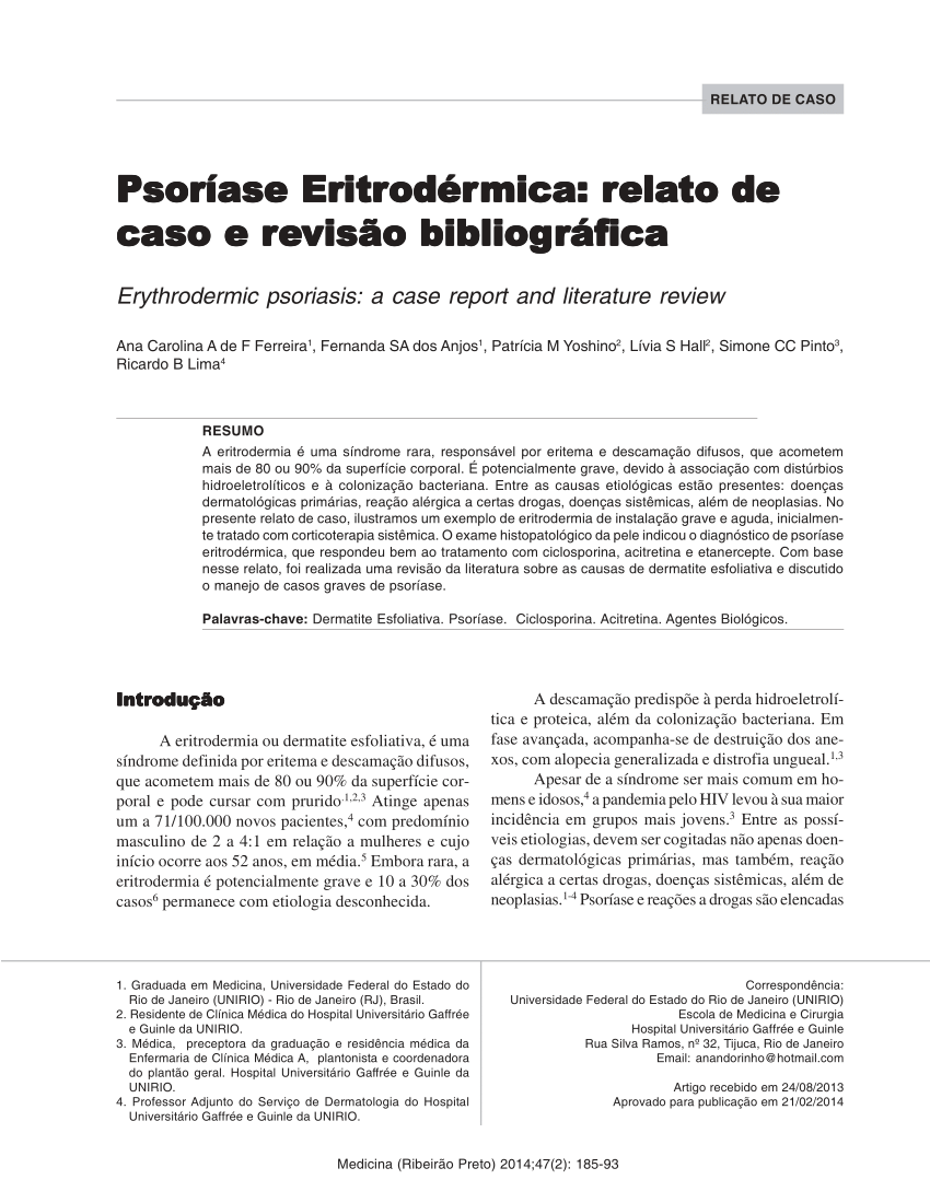 Resumo - Dermatologia, PDF, Psoríase