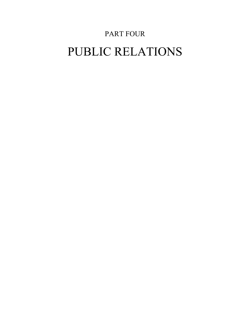 thesis on public relations pdf