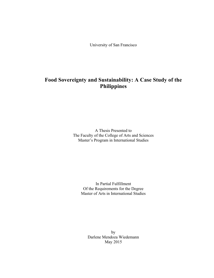 thesis title of case study