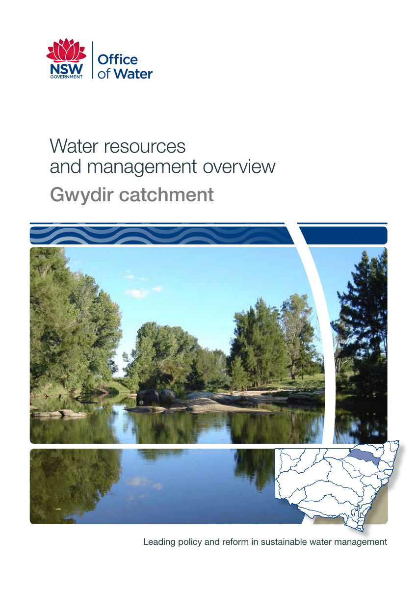 (PDF) Water resources and management overview: Gwydir River catchment