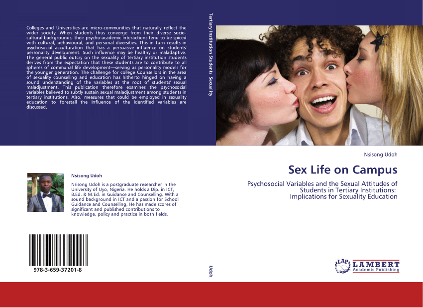 Pdf Sex Life On Campus 