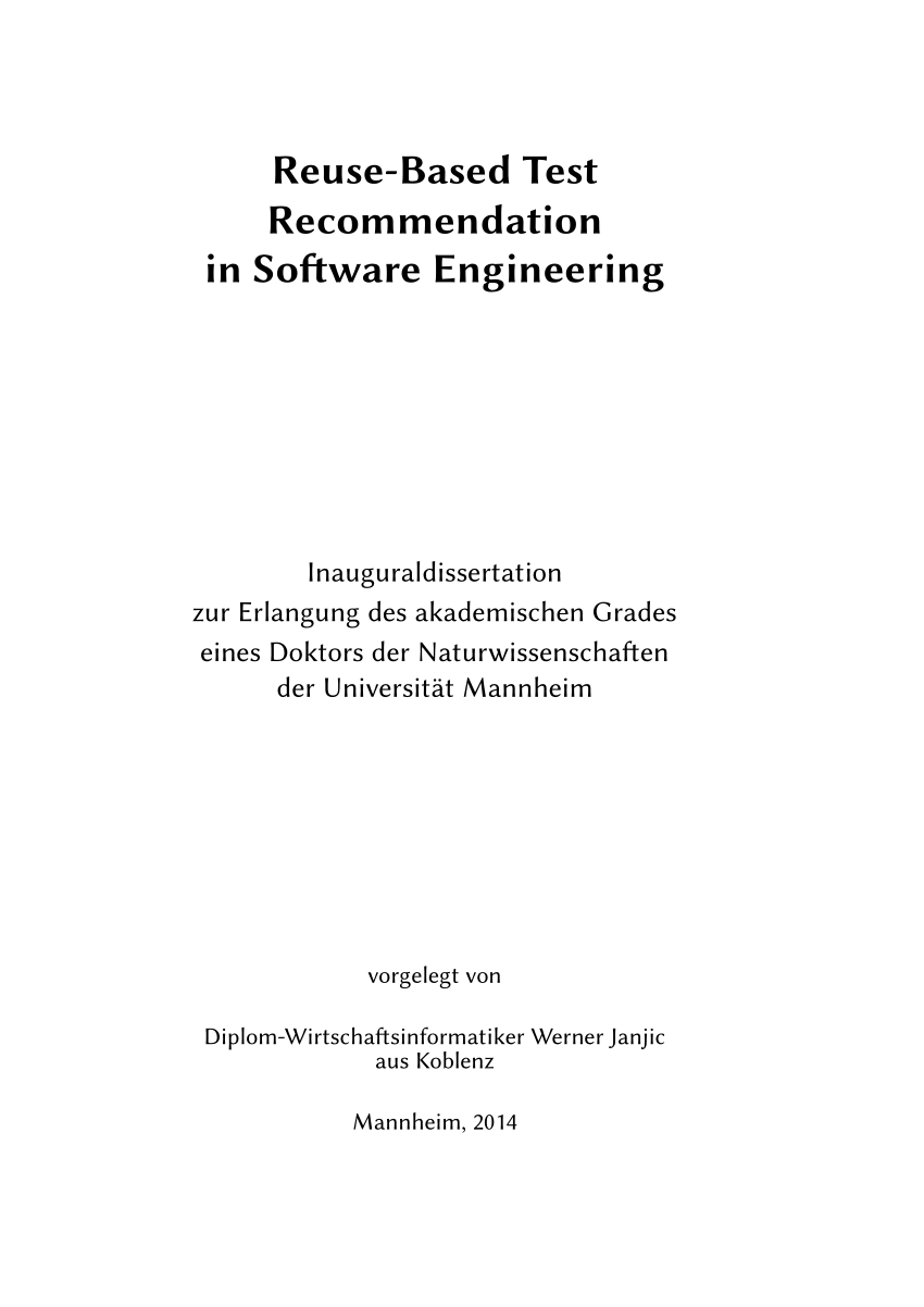 pdf-reuse-based-test-recommendation-in-software-engineering