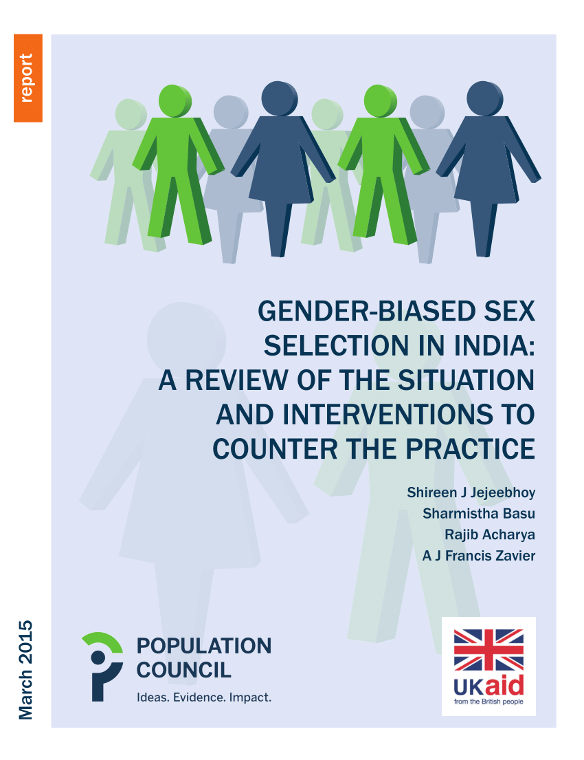 Pdf Gender Based Sex Selection In India A Review Of The Situation And 2499