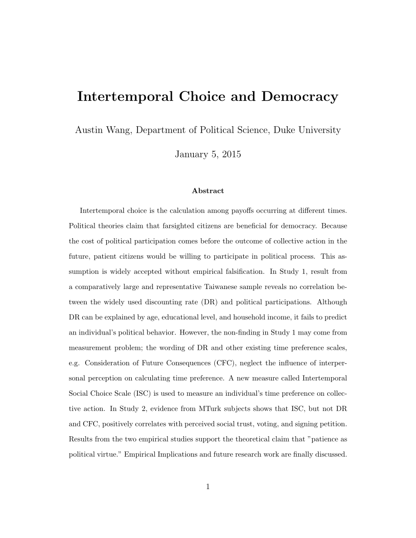 political science research paper structure