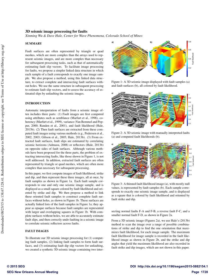 3d digital image processing research papers