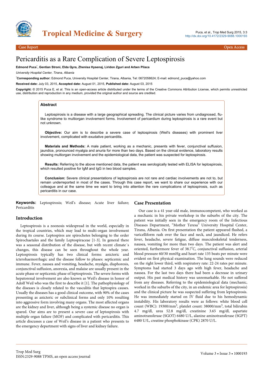 research and reports in tropical medicine