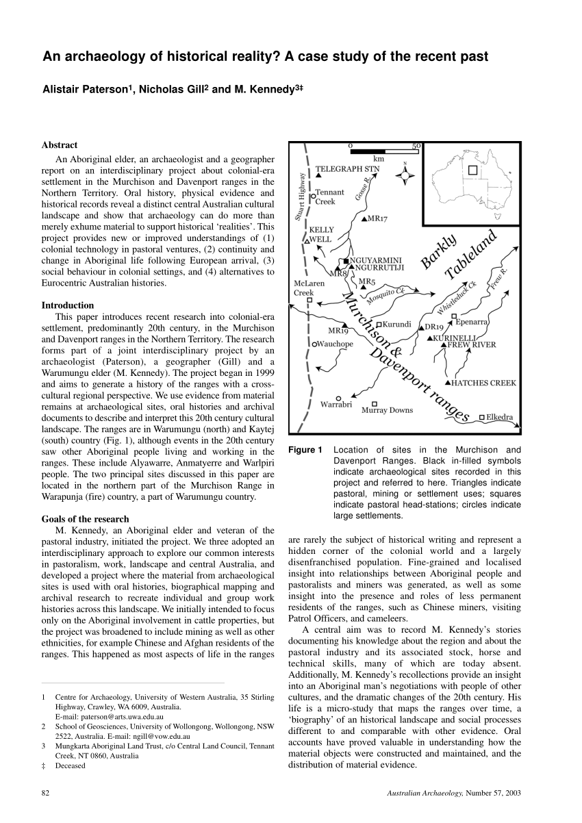 historical archaeology case study