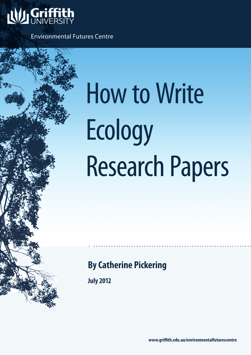 natural environment research paper