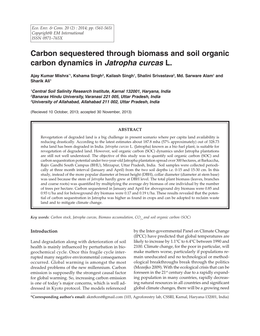 PDF) Trend of studies on carbon sequestration dynamics in the Himalaya  hotspot region: A review