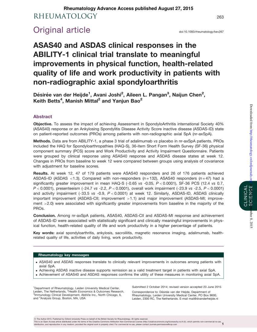 Disease activity state by ASDAS-CRP vs. ASDAS-qCRP (A) and ASDAS-CRP