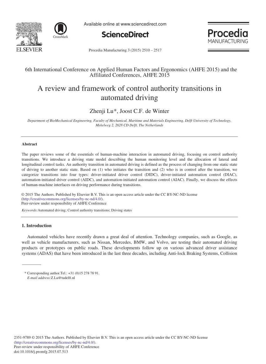 Car-following behavioural adaptation when driving next to automated  vehicles on a dedicated lane on motorways: A driving simulator study in the  Netherlands - ScienceDirect