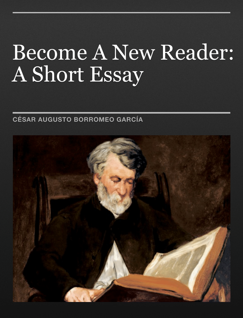 e reader essay