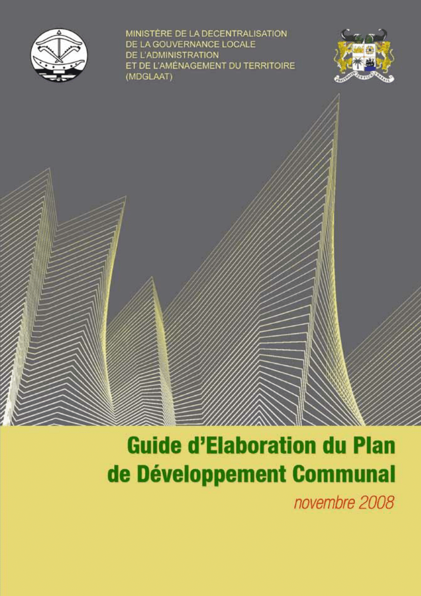 (PDF) Guide d’élaboration du plan de développement communal