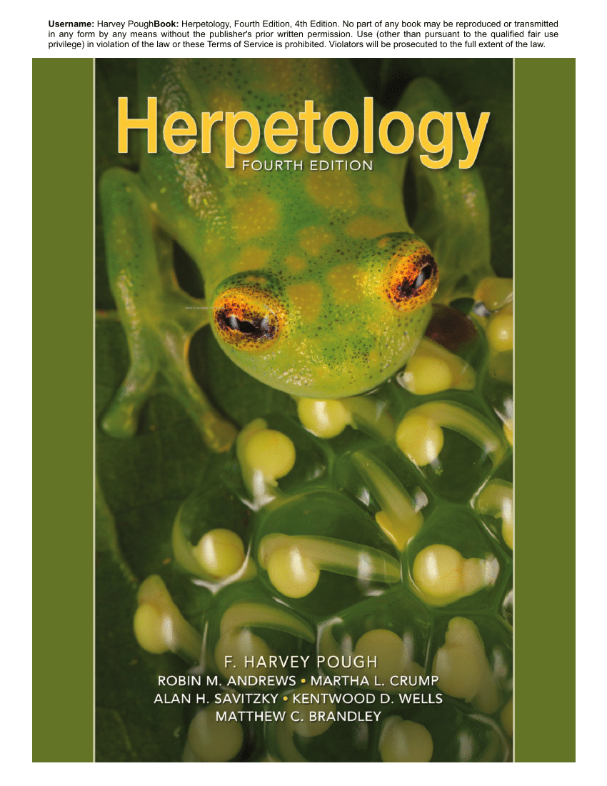(PDF) Herpetology