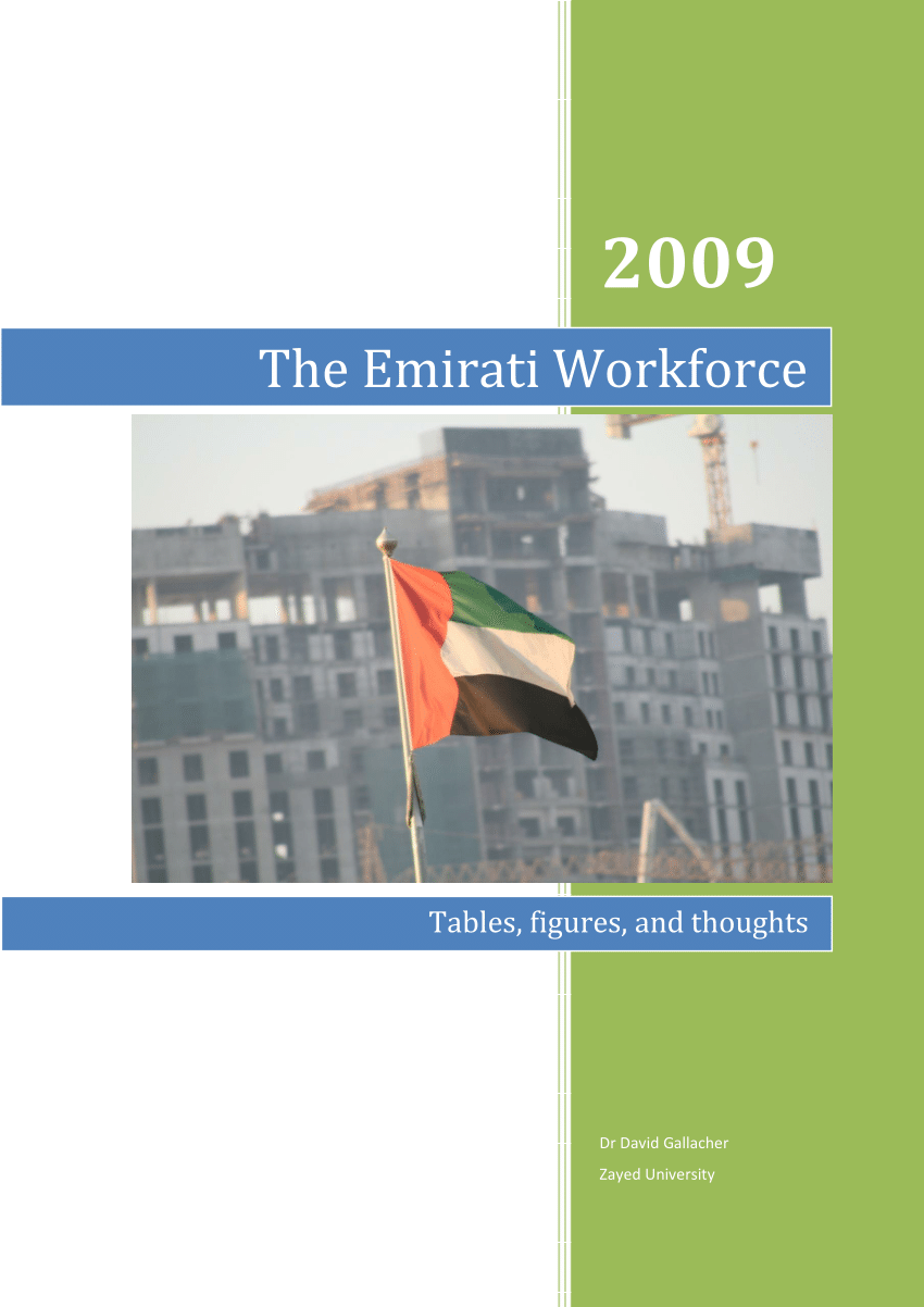 The Tables, PDF) and figures, Emirati thoughts Workforce: