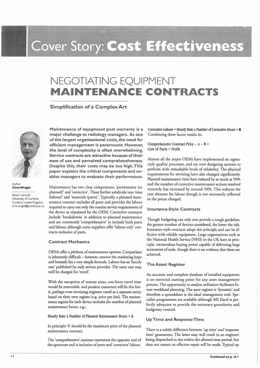 how to negotiate contract services