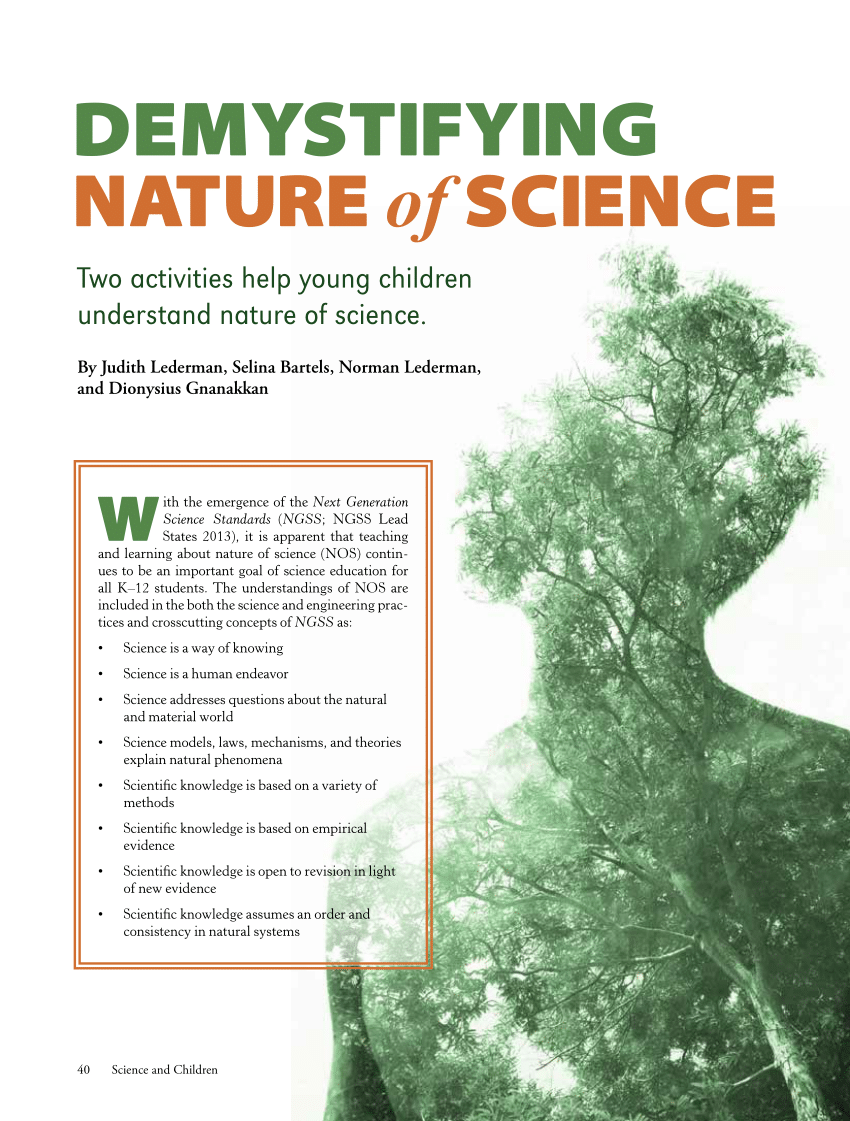 PDF) Demystifying Nature Science