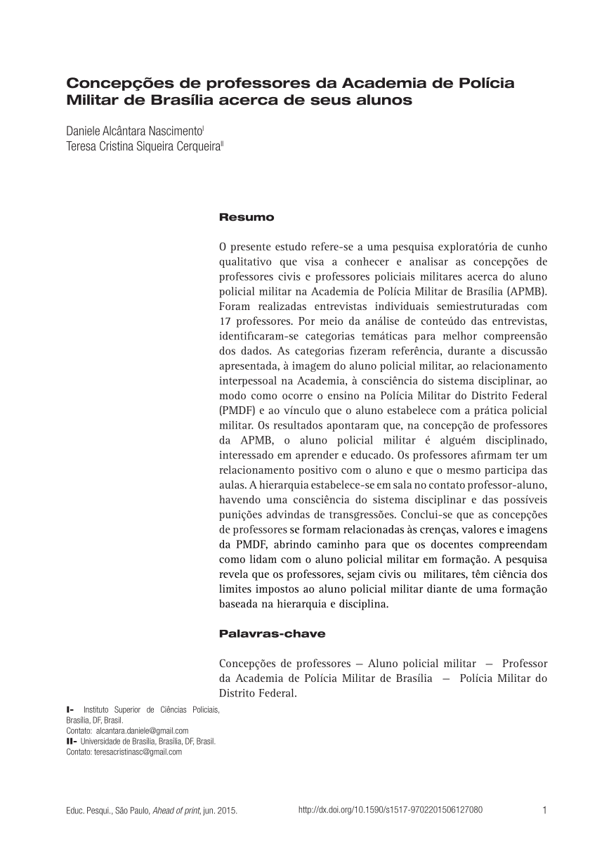 Componentes Curriculares - Departamento de Educação e Cultura - DEC - PMDF