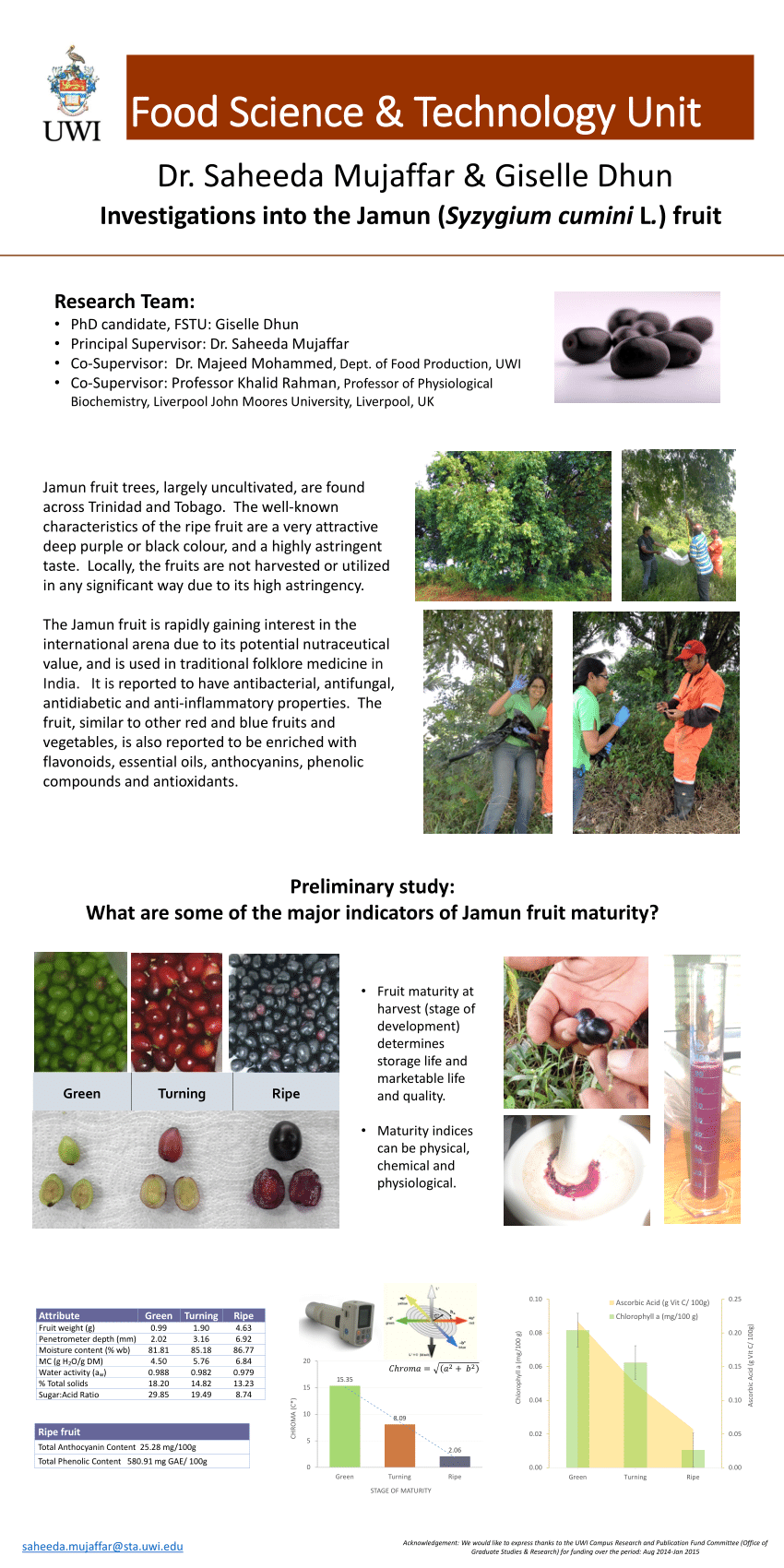 research paper of jamun