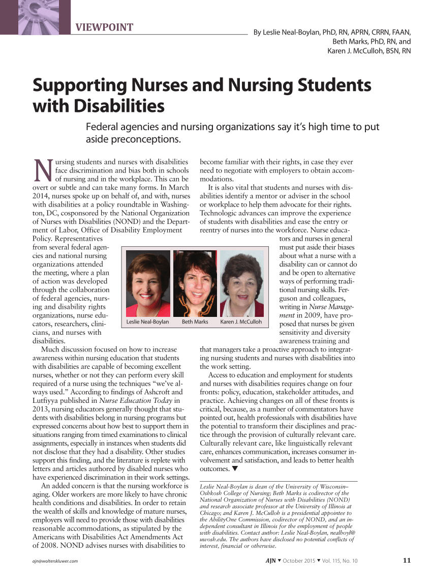 a collective case study of nursing students with learning disabilities