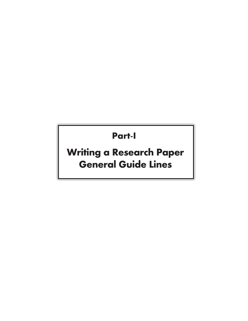 (PDF) A Handbook on writing Research Paper in Social Sciences