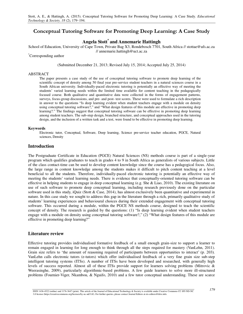 deep learning case study pdf