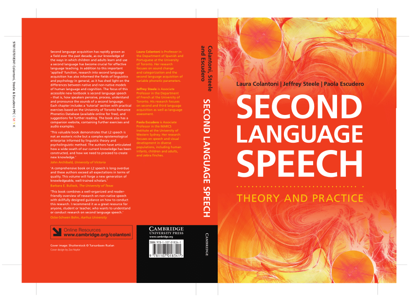second language speech meaning