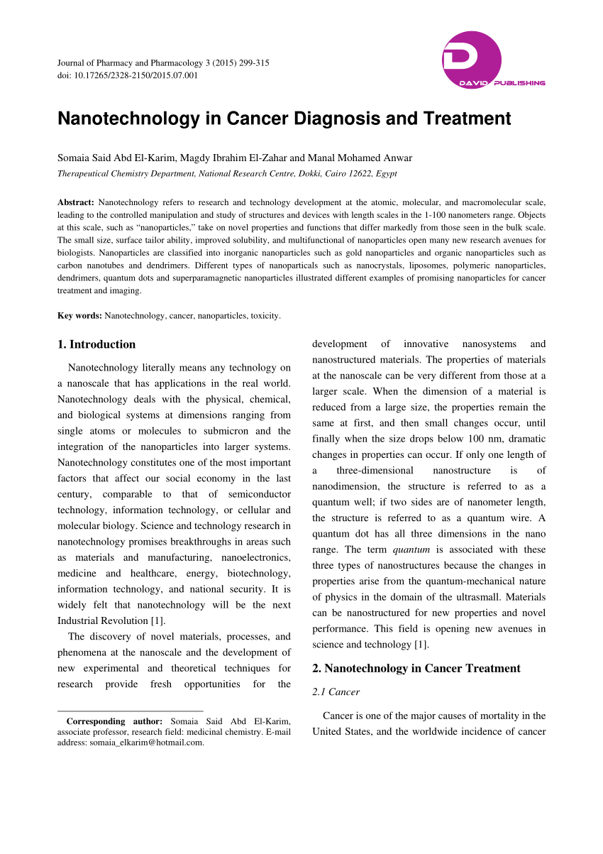 cancer diagnosis thesis