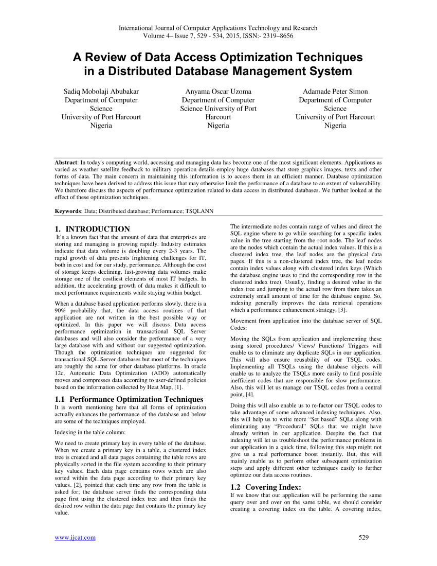 distributed database management system pdf
