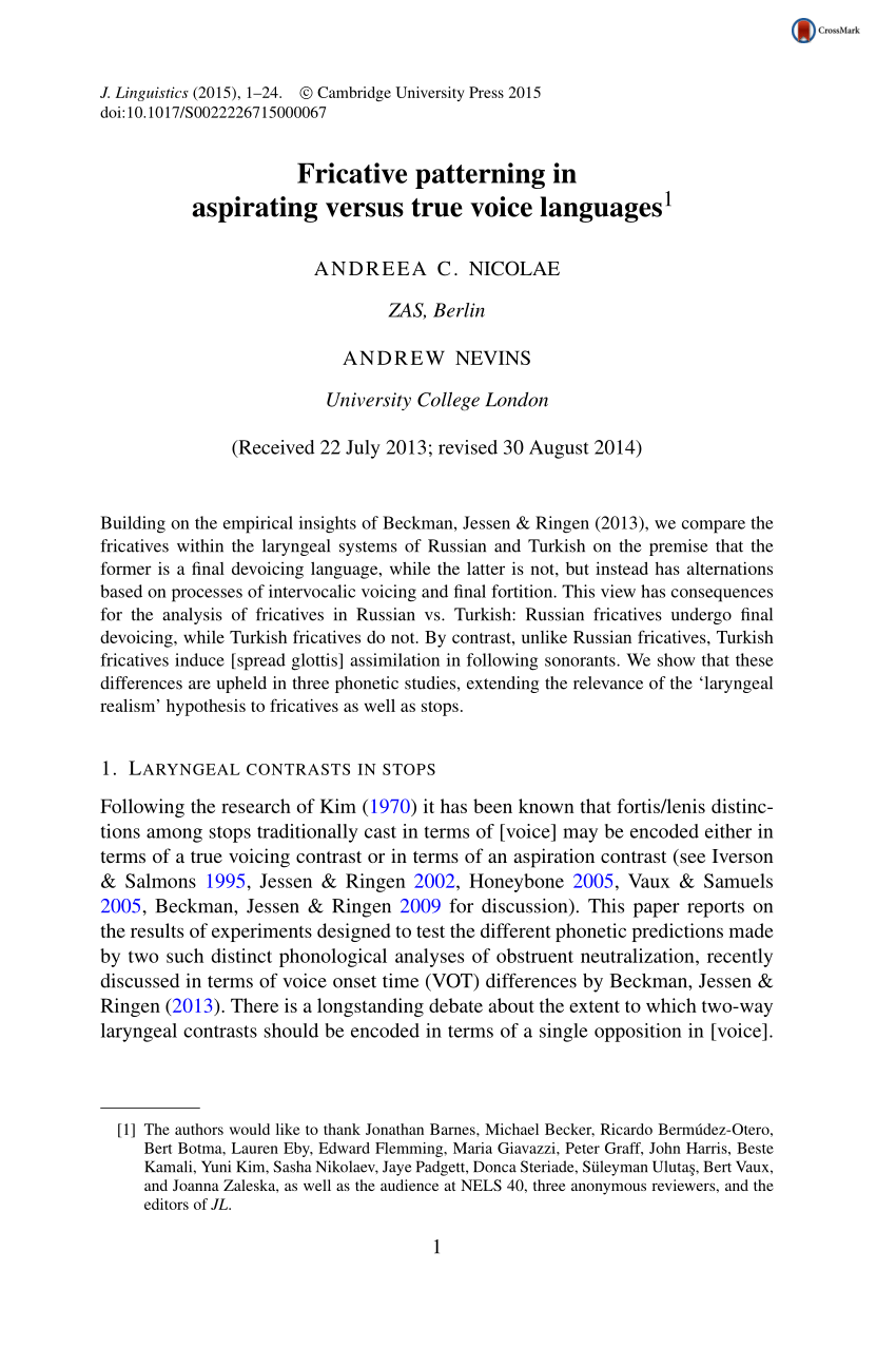 dissertation feature in laryngeal laryngeal linguistics neutralization outstanding