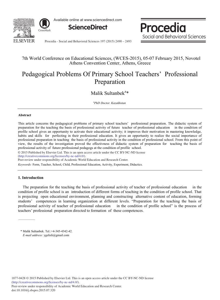 pdf-pedagogical-problems-of-primary-school-teachers-professional