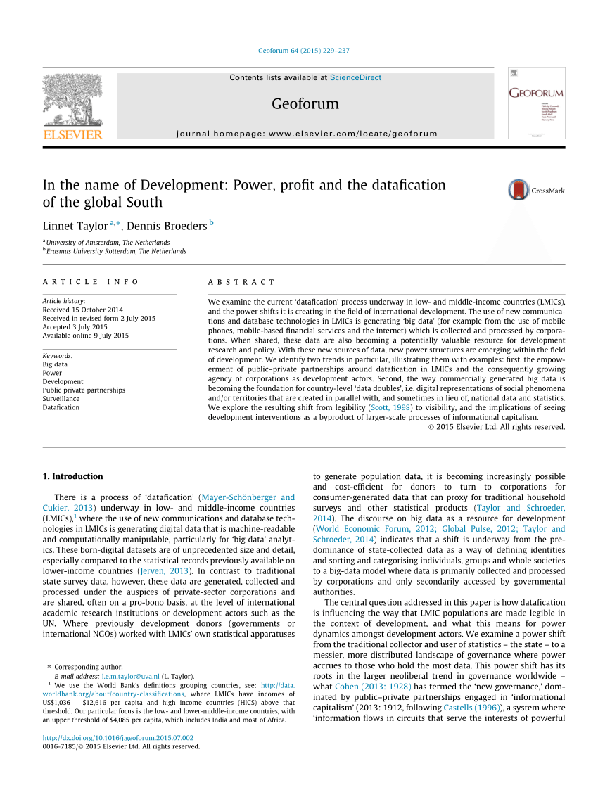 The Invisible Digital Identity: Assemblages in Digital Networks -  ScienceDirect