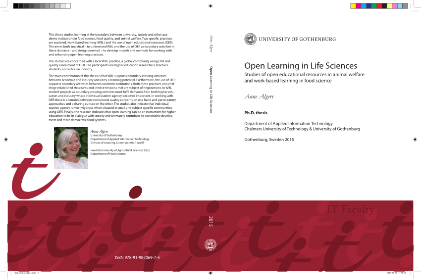 thesis on open educational resources
