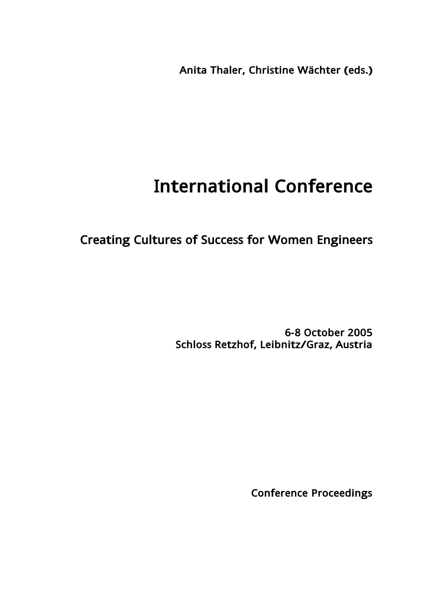PDF) Conference Proceedings of the International Conference ...