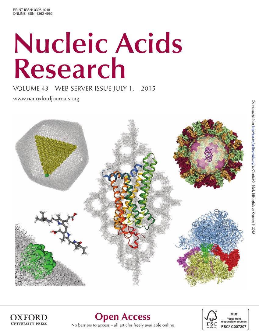 Nucleic Acids Research Cover My XXX Hot Girl