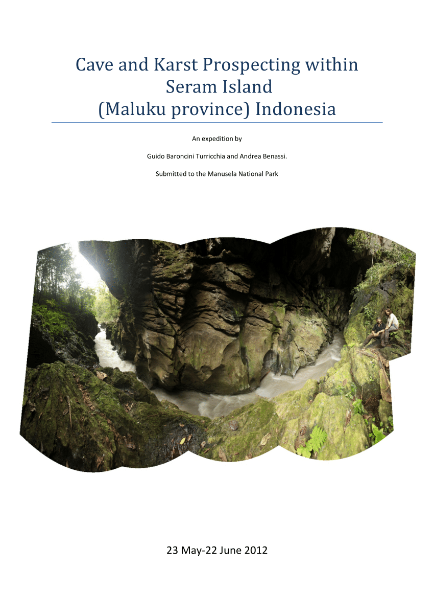 (PDF) Cave and karst prospecting within Seram Island (Maluku province