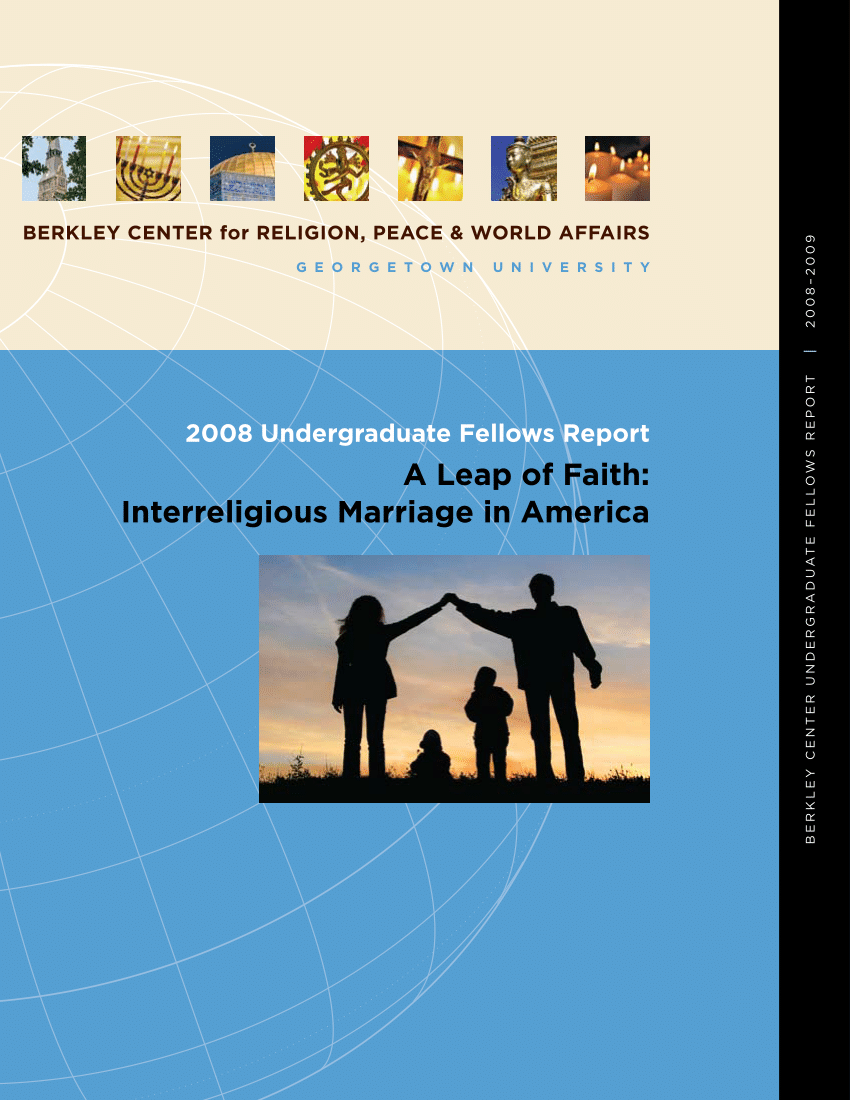 PDF) A Leap of Faith Interreligious Marriage in America