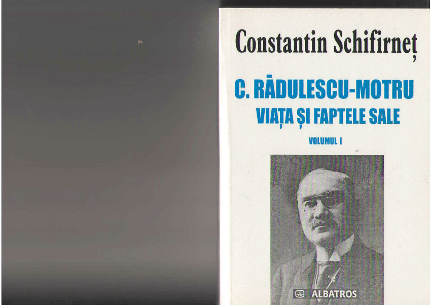 Tremble directory thin PDF) C. Rădulescu-Motru. Viața și faptele sale. Vol. I