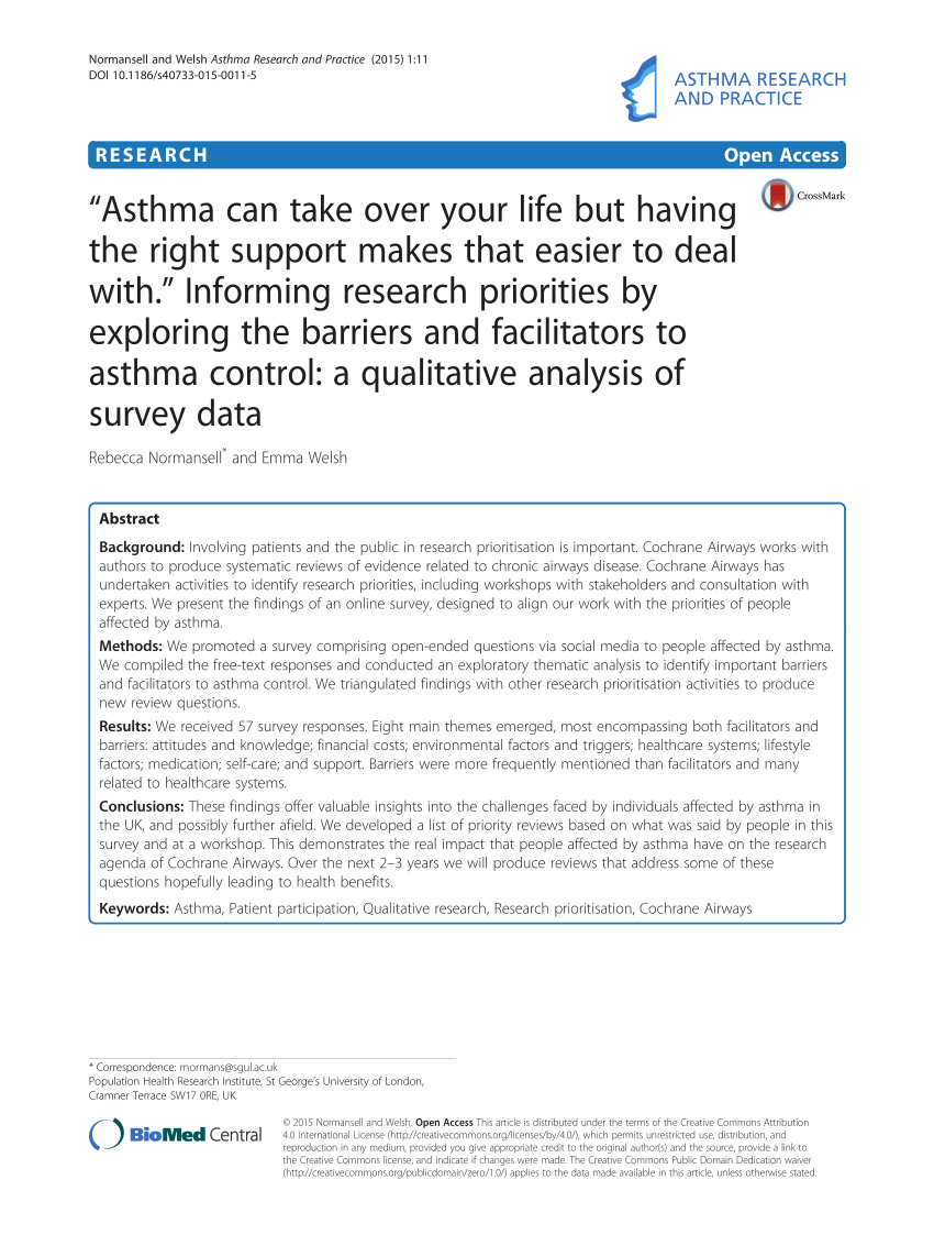 asthma research and practice