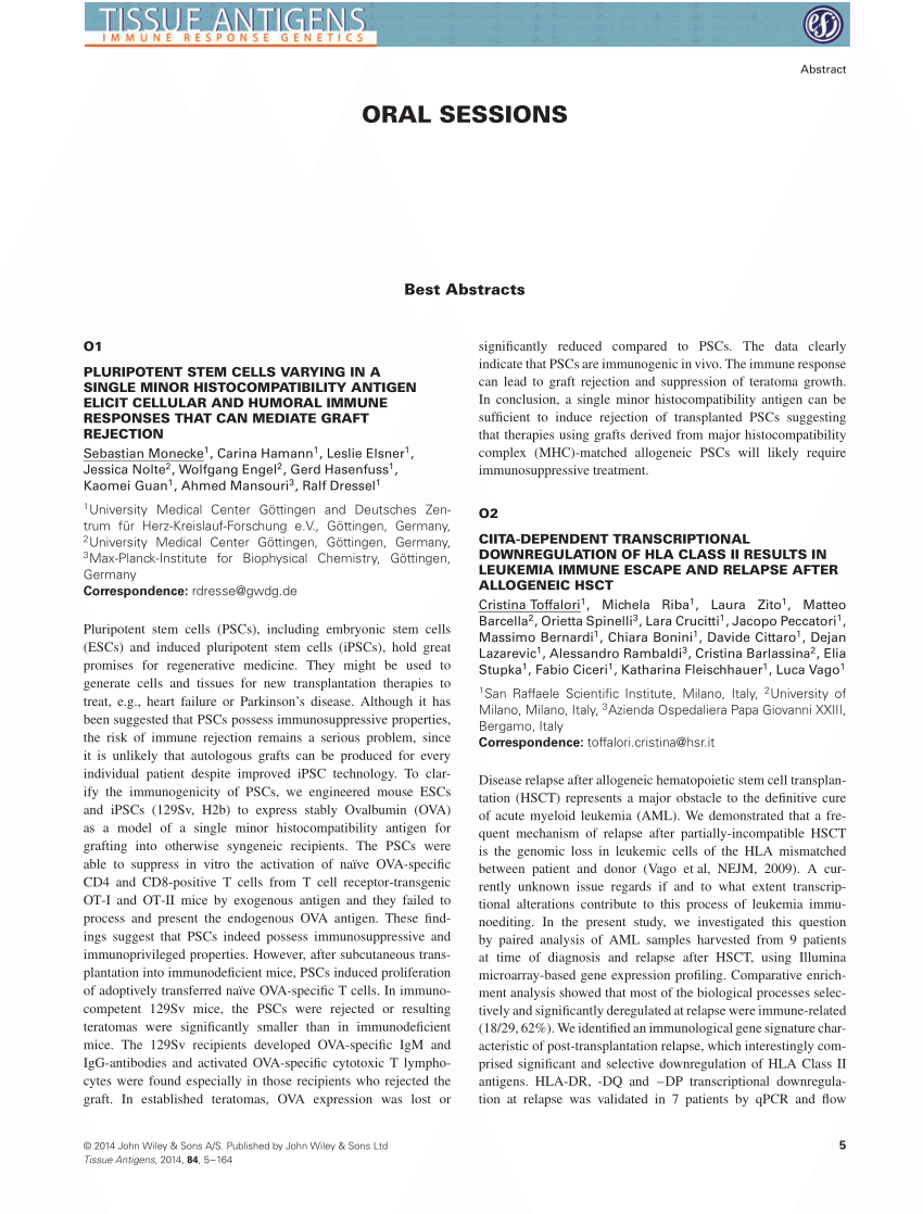 Pdf P323 Role Of Killer Cell Immunoglobulin Like Receptor And Hla Genes In Chagas Disease
