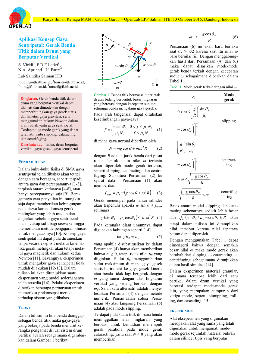 Diamati baru gaya gravitasi jika dapat Hukum Newton