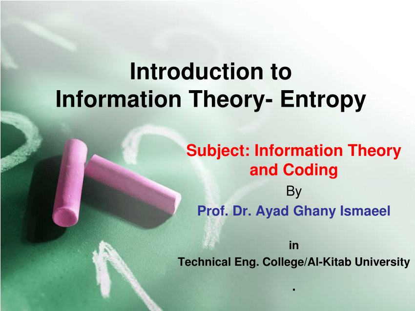 information entropy