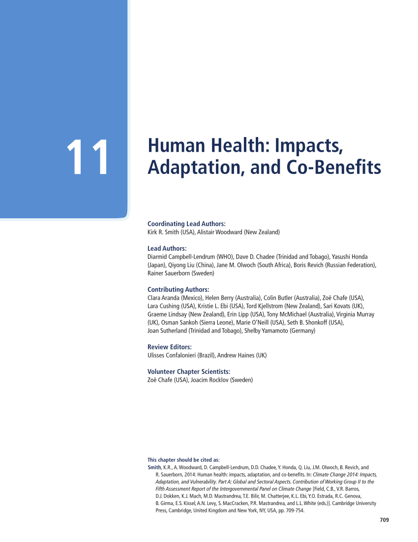 PDF Human health