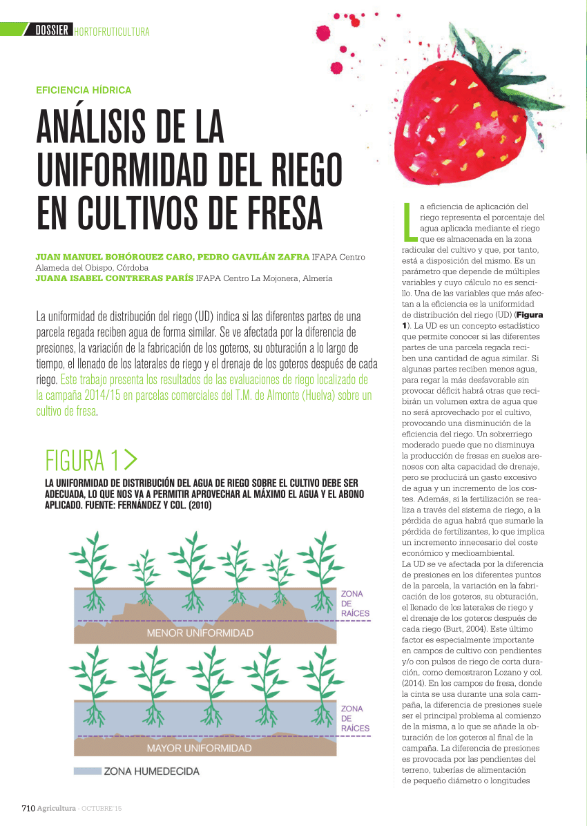 EVALUAR LA EFICIENCIA DEL RIEGO POR GOTEO - Agroingenia Canarias