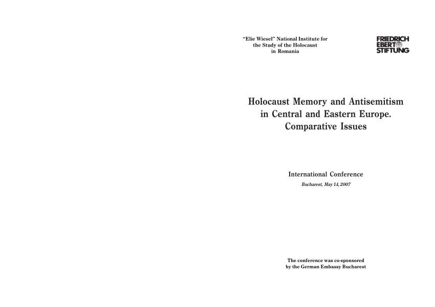 Pdf Holocaust Representation In Transitional Romania An Updated