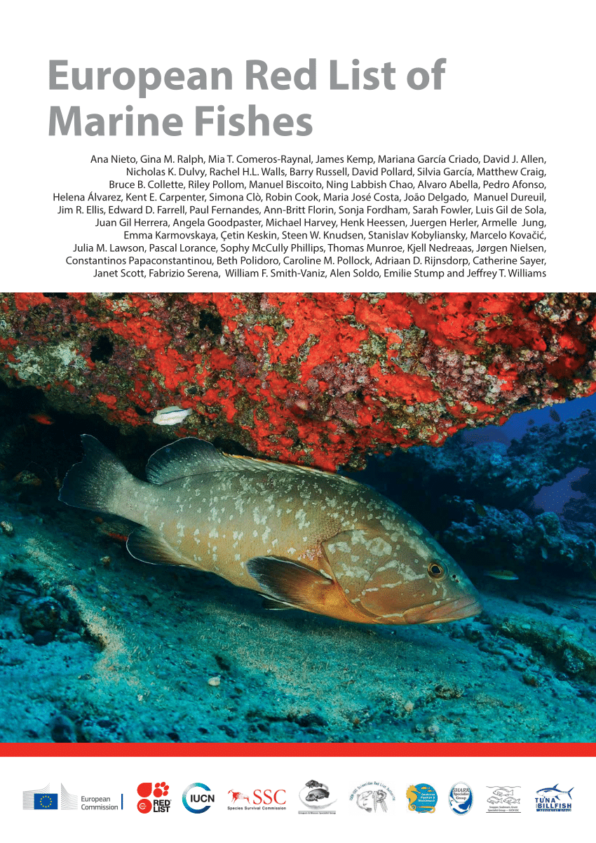 PDF) European Red List of marine fishes