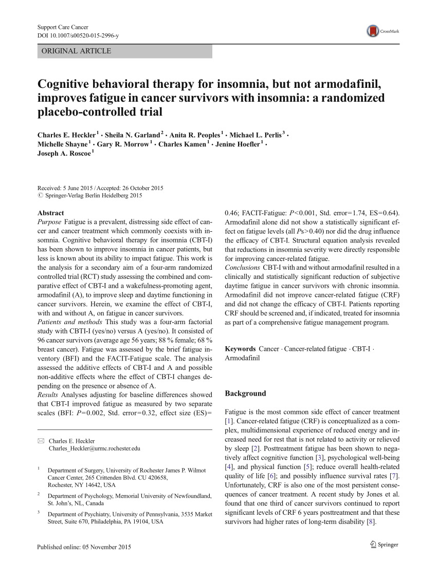 Armodafinil in linea