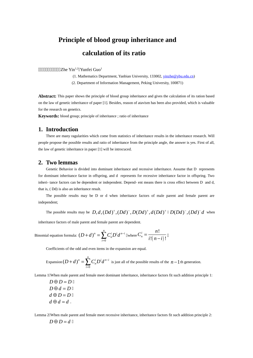 pdf-principle-of-blood-group-inheritance-and-calculation-of-its-ratio