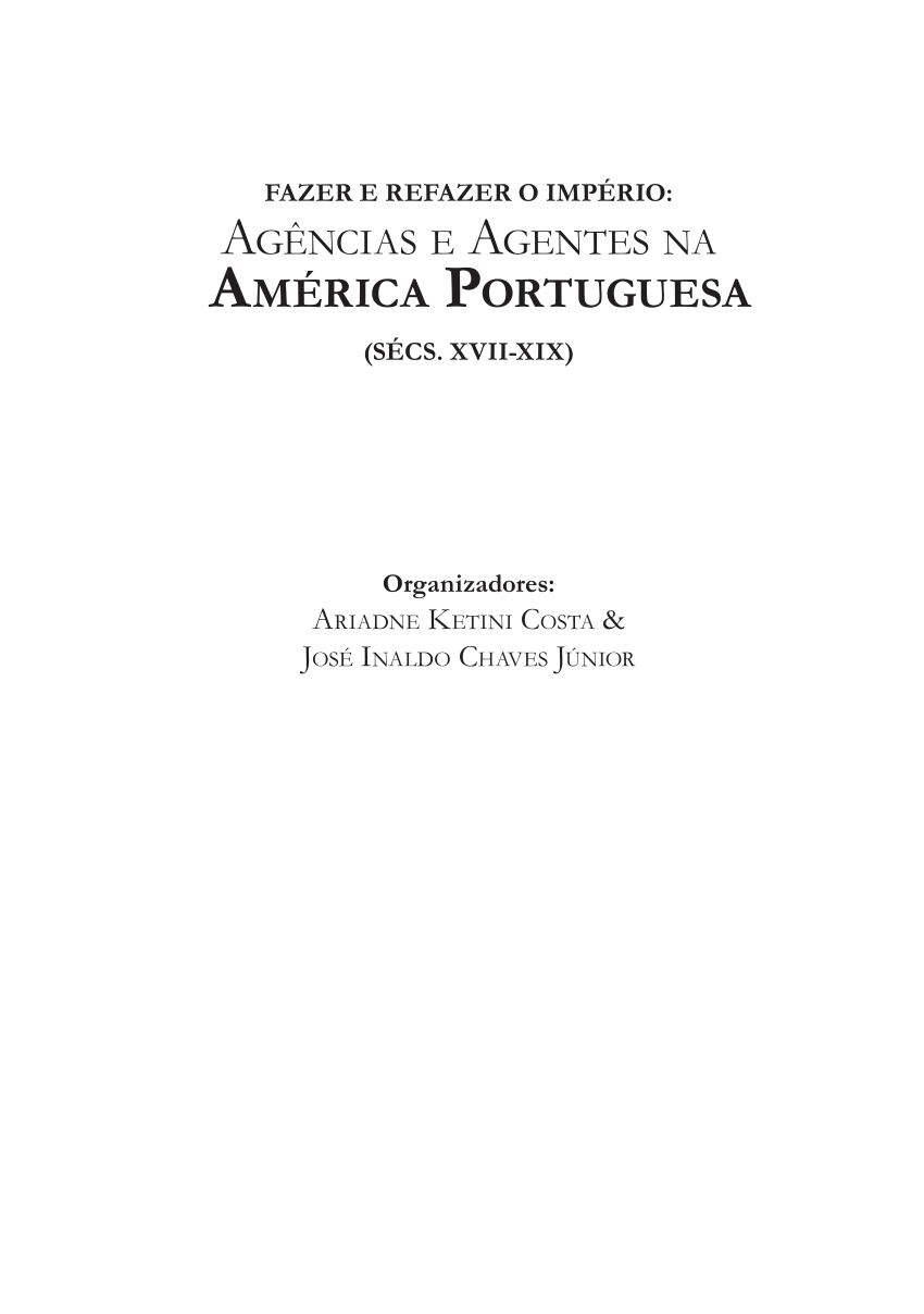 PDF) A semântica do tempo no discurso de reformistas ilustrados sobre as  Américas Ibéricas (c.1750 - c.1807)