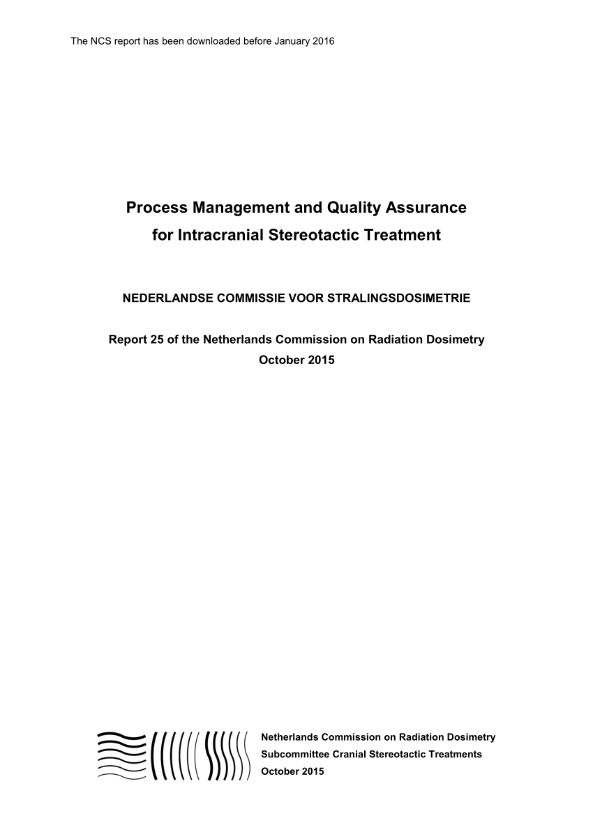 PDF) Process Management and Quality Assurance for Intracranial ...